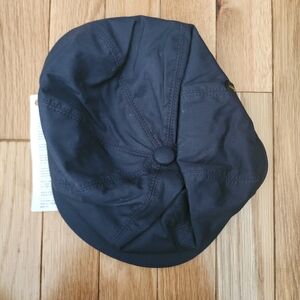 Borsalino Navy Men’s Newsboy Cap - Classic Cotton Eight-Panel Style 58 (Medium )